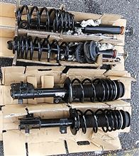 ZC32S純正ショックアブソーバー＆モンスポ製ローダウンスプリング