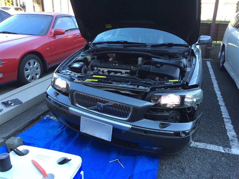 純正HIDヘッドライト バラスト交換（ボルボ V70・SB）by masa5458