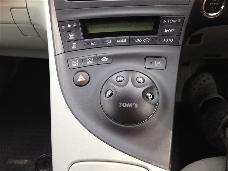 TOM'S シフトポジションスイッチ（トヨタ プリウス・30系）by apochan