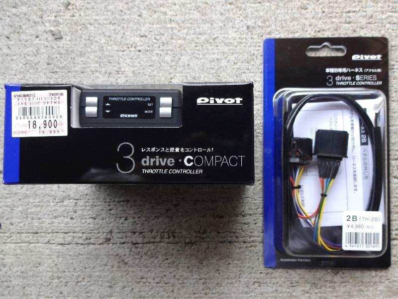 スロコン PIVOT 3-drive COMPACT THC取り付け（マツダ CX-5・KE）by