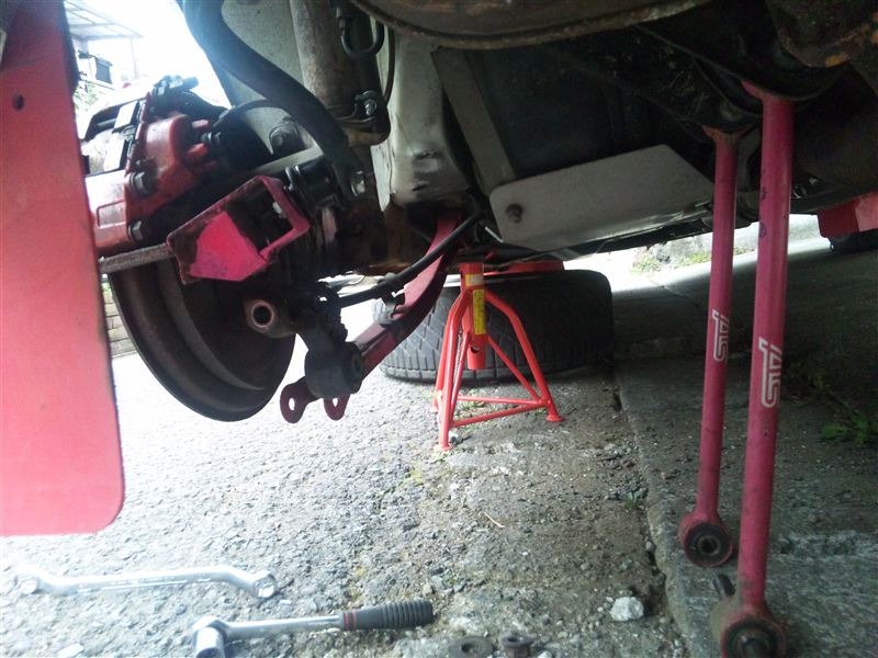 リアのドライブシャフトブーツ交換（スバル インプレッサWRX・GC）by