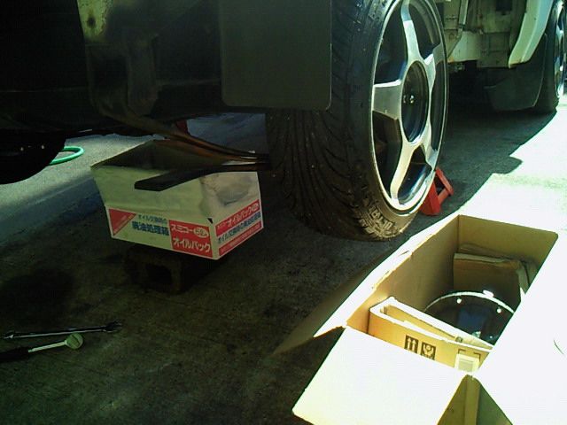 ドリフト解禁！？純正改デフロックの取り付け その①（スズキ キャリイ