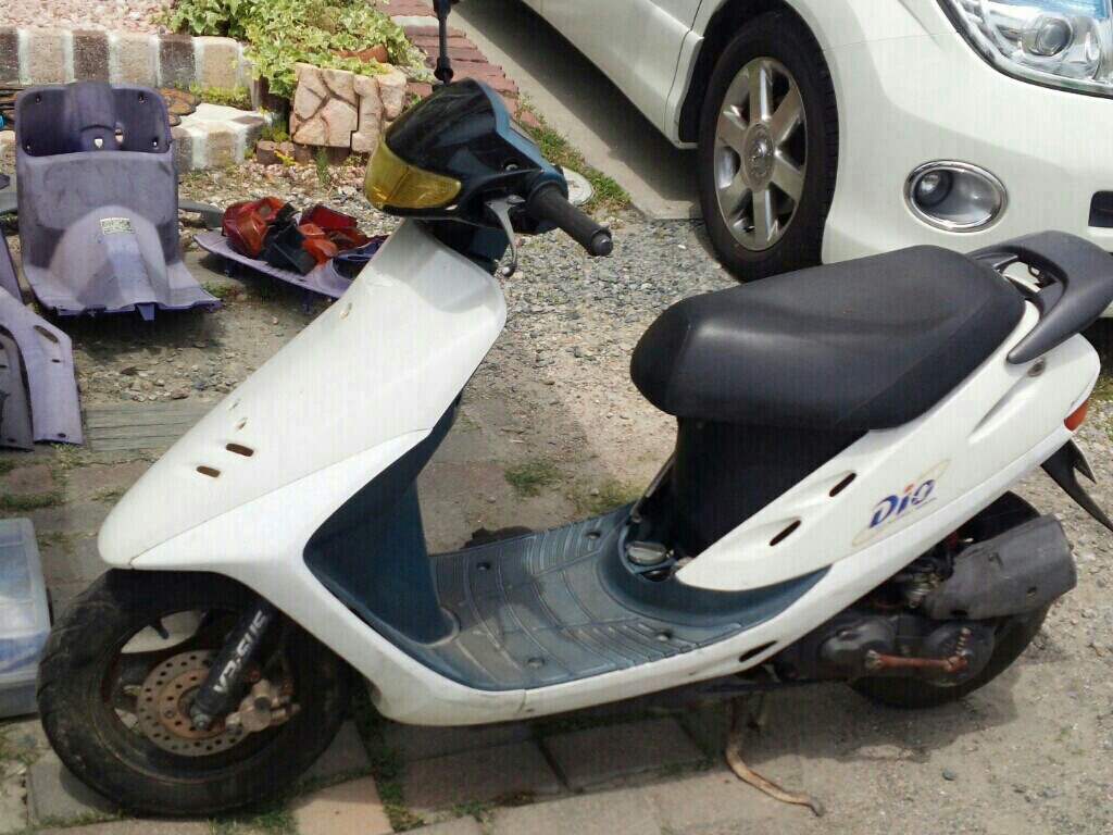 AF27初期⇒AF28最終型ZX仕様。（ホンダ Dio (ディオ)）by 河童の河太郎