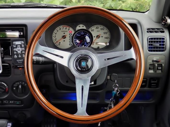 NARDI CLASSIC ウッド ポリッシュ 36Φから33Φへ変更（ホンダ Z・PA）by