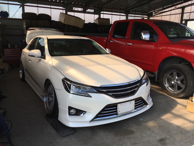 ナックル交換（トヨタ マークX・130系）by ぶんぶんX - みんカラ