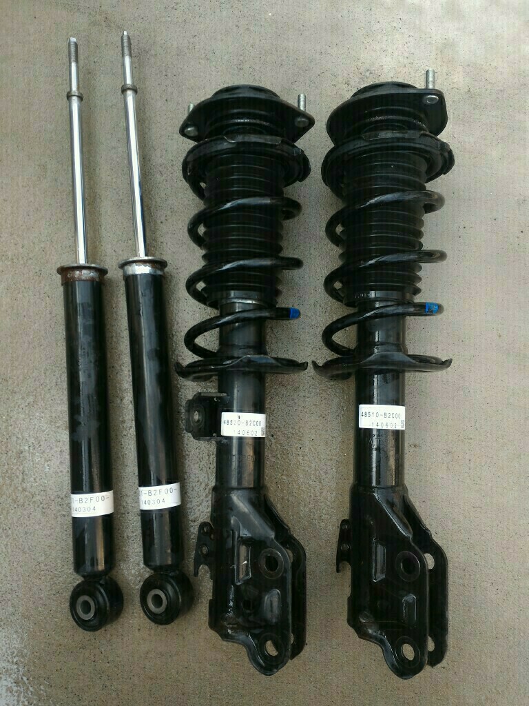 コペンLA400K 純正サスペンション流用（ダイハツ ミライース・LA300