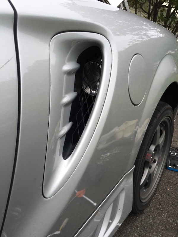 インレットダクト 取り付け（トヨタ MR-S・ZZW30）by ヘイショー