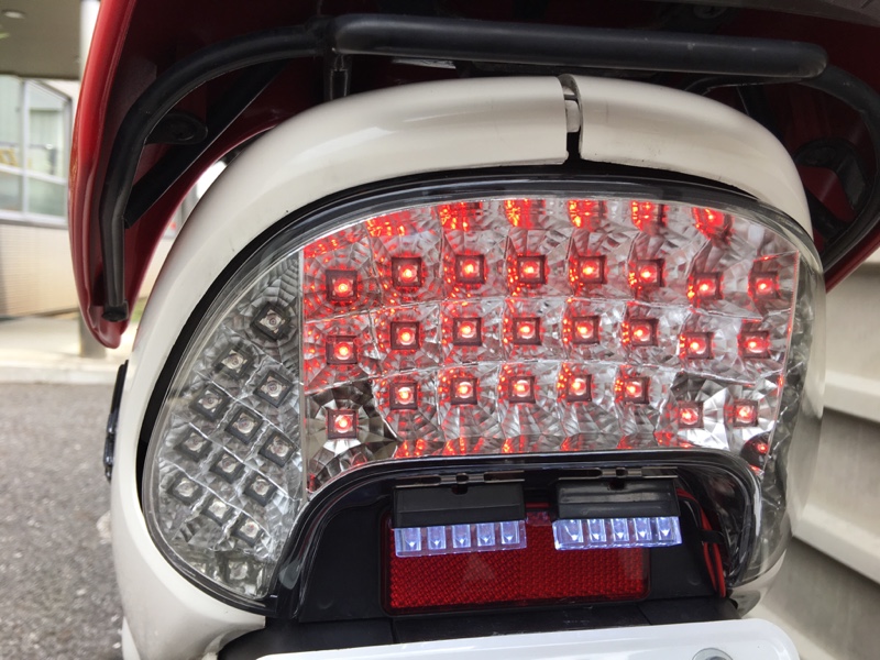 AF34 AF35 ライブディオ ZX RGB LEDテール AF34 / AF35 ライブディオ