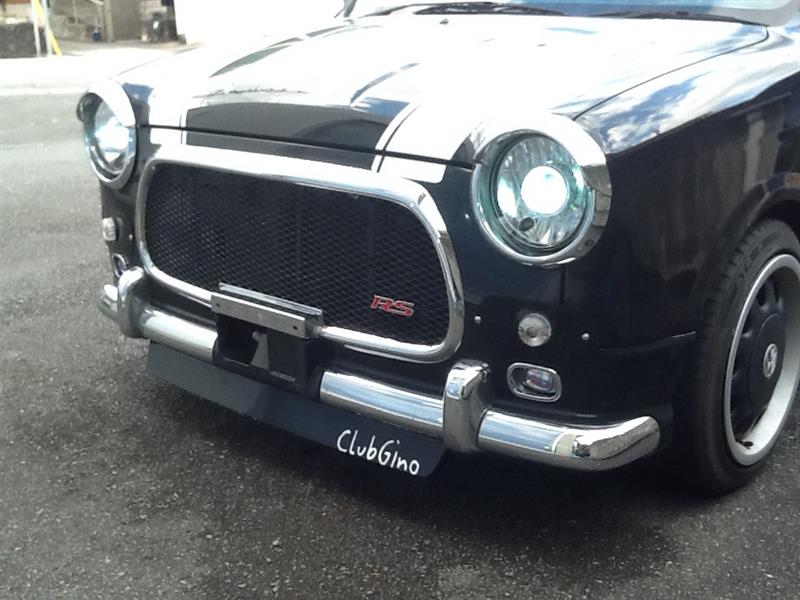 イカリング プロジェクターヘッドライト（ダイハツ ミラジーノ・L700