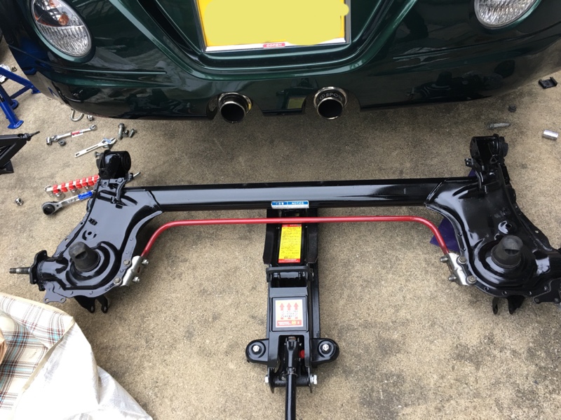 アクスル交換③ 取り付け＆完結編（ダイハツ コペン・L880K）by