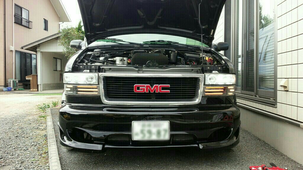 キャッツアイを取り付けた！(´▽`)ノ（シボレー アストロ）by ブラック