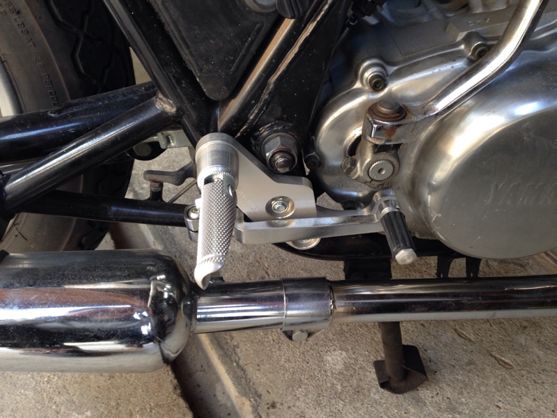 コワース製バックステップ取付（ヤマハ SR400）by takapple - みんカラ