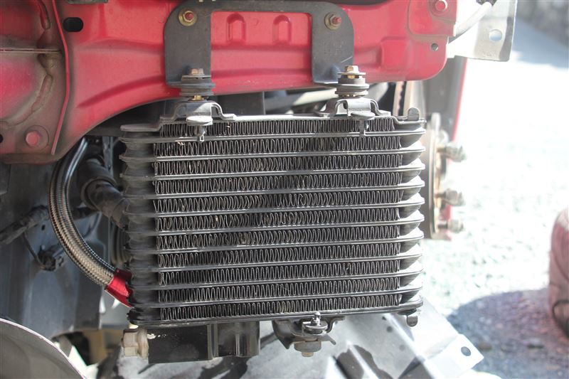 HKSオイルクーラー増設（マツダ RX-8・SE3P）by †花音† - みんカラ