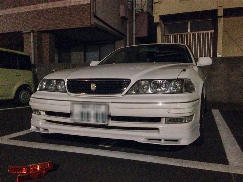 純正加工 バンパーウインカーレンズ クリア化（トヨタ マークII・X100