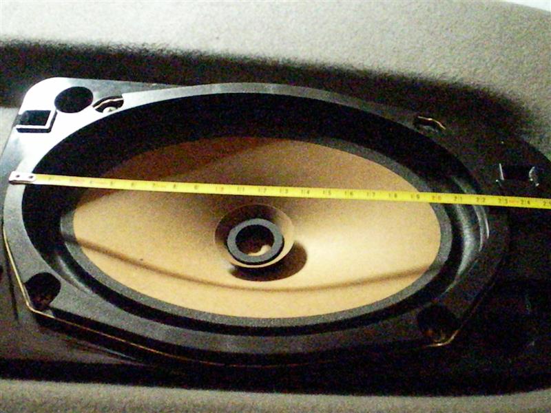 懸念の純正楕円スピーカーのサイズ（日産 マーチ・K11）by へぼ狼