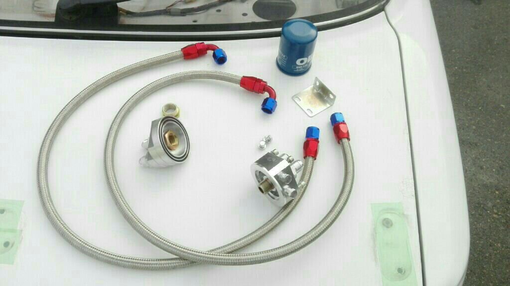 オイルフィルター移設（トヨタ スプリンタートレノ・AE91/92）by