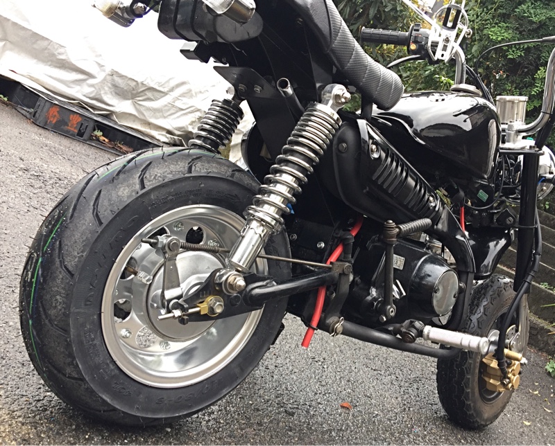 DURO 8インチ 110/80-8/40L 後輪交換(°▽°) ハイカムも⁉️（ホンダ