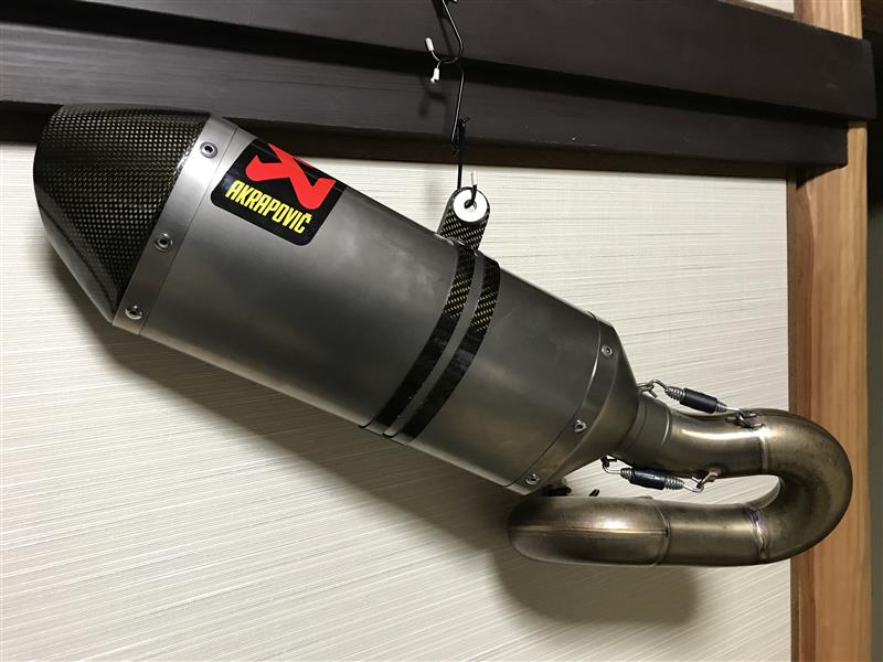 CBR1000RR SC59 Akrapovic スリップオン取付（ホンダ CBR1000RR）by