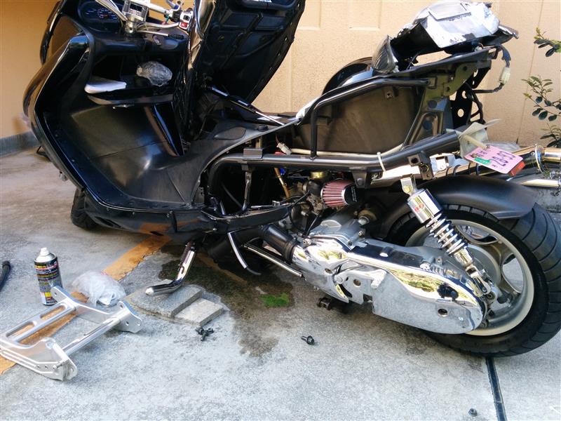 hurricane150mmロンホイ（ヤマハ マジェスティ125）by DJ hide - みんカラ