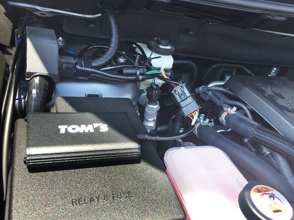 TOM'S Power BOX 22205-TS001 取り付け（レクサス NX・AGZ10系）by