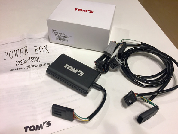 TOM'S Power BOX 22205-TS001 取り付け（レクサス NX・AGZ10系）by