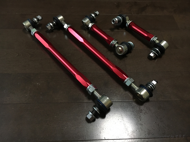 調整式スタビリンクに交換（フロント・リア）（マツダ アテンザワゴン