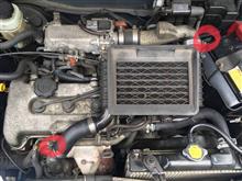 インタークーラーの外し方（スズキ アルトワークス・HA11S/HA21S/HB11S