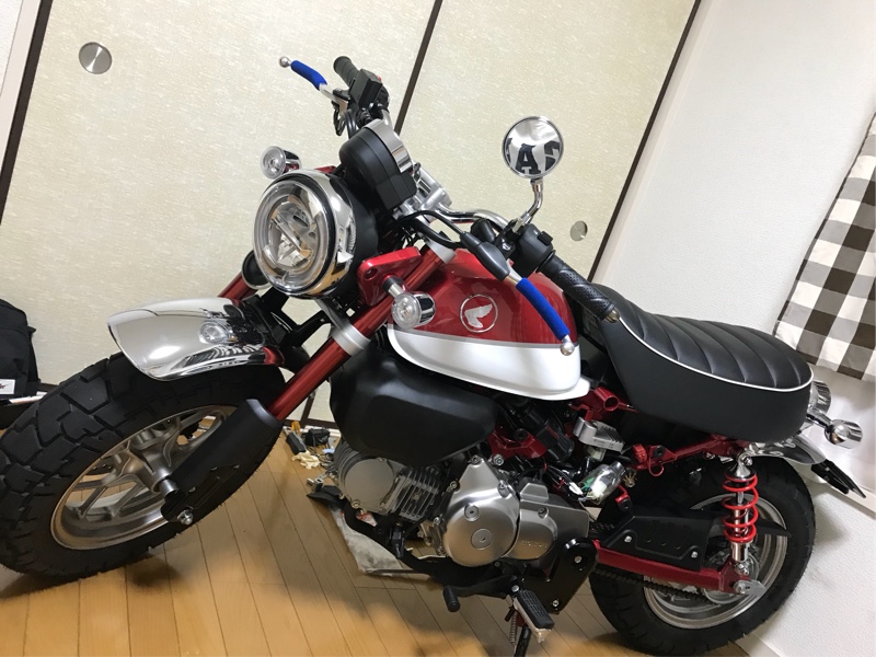 フロントローダウン（ホンダ モンキー125）by ☆keita☆ - みんカラ