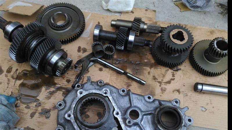 ja11 ダウンギア トレイルギア 6.5 2Lo加工済 ja11 ダウンギア6.5