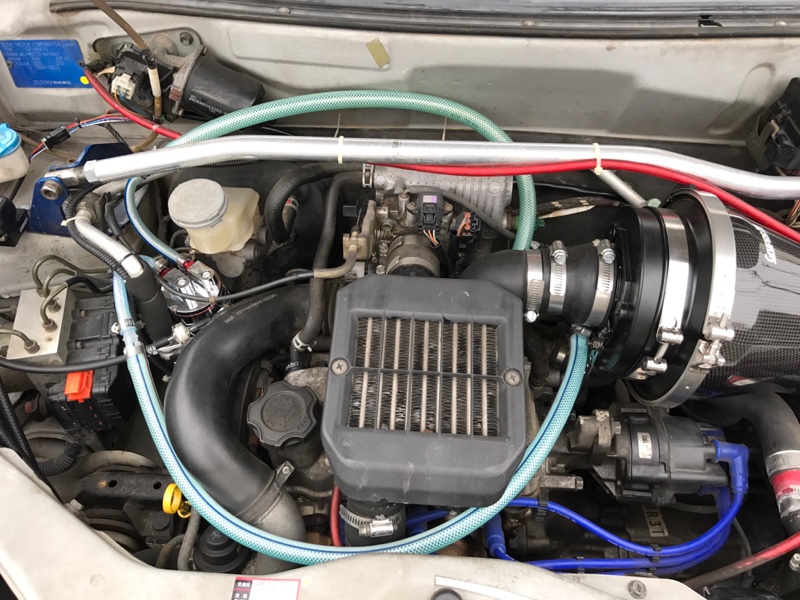 インタークーラー交換（スズキ Kei・HN11S/HN12S/HN21S/HN22S）by T・H