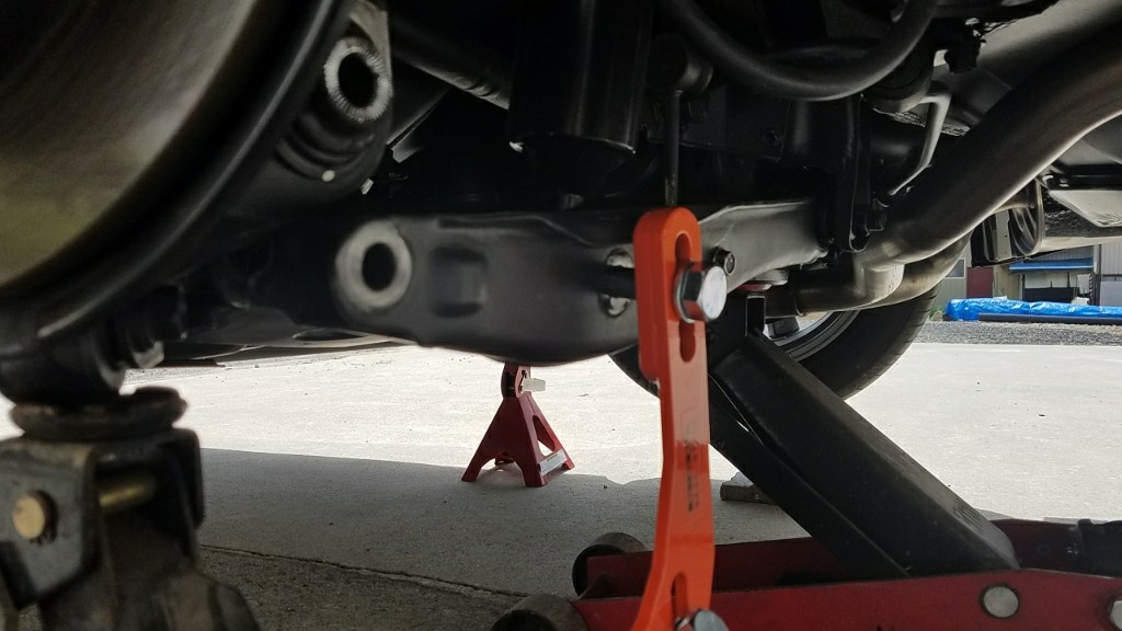 スライドキャンバーキット取り付け（トヨタ クラウンアスリート・S210