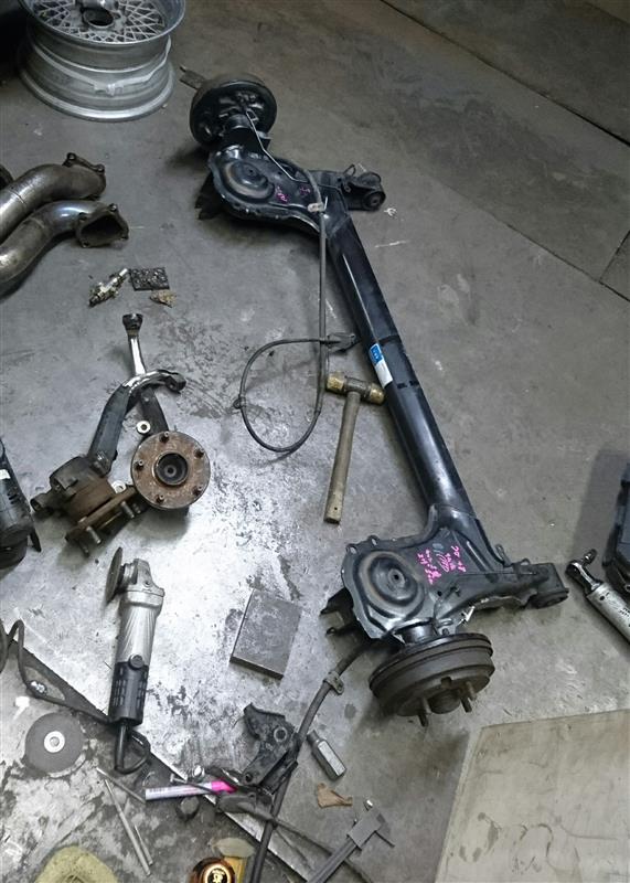 アクスル加工してみた！ww（ダイハツ ミラジーノ・L700/710系）by かず