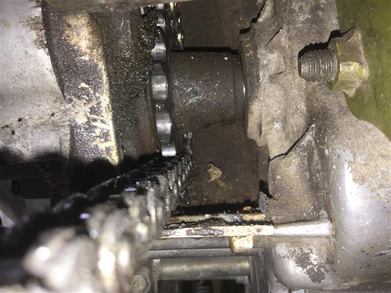 モトラのフロントスプロケット点検（ホンダ モトラ）by はるなす