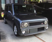 ヘッドライト磨き（スズキ アルトラパン・HE21S）by yuzy motors