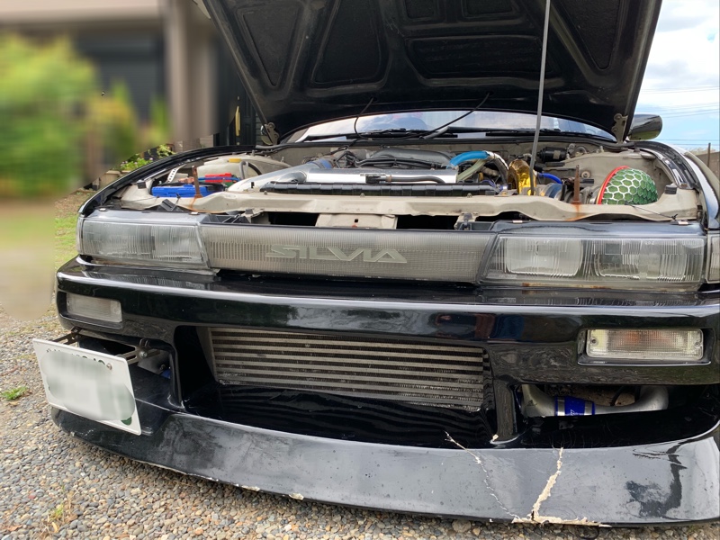 角目ライトからプロ目へ その1（日産 シルビア・S13）by ちかビア