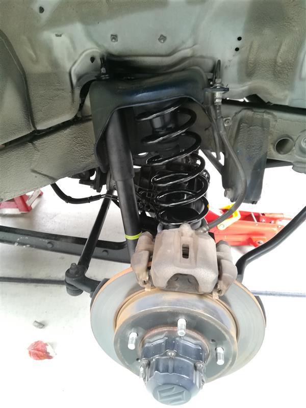 JB64のショック、コイルスプリングに交換（スズキ ジムニー・JB23W）by