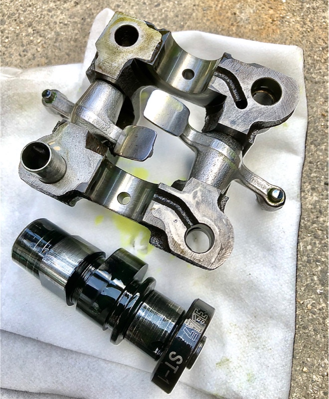 エイプ/ハイカム状態チェック+タペットクリアランス調整（ホンダ