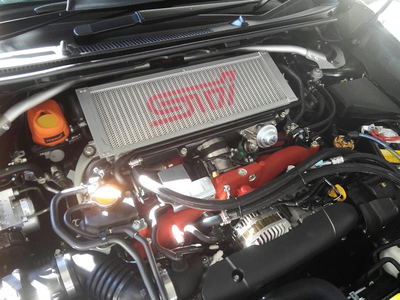 自作 インタークーラーカバー（スバル WRX STI・VAB）by みほーく