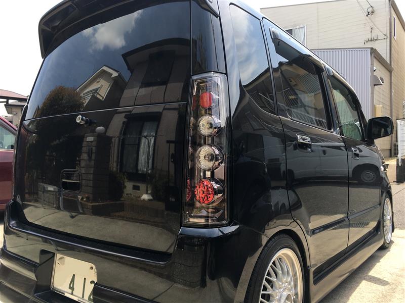 Valenti テールランプ交換（スズキ ワゴンR・MH21S/22S）by 戸川万吉