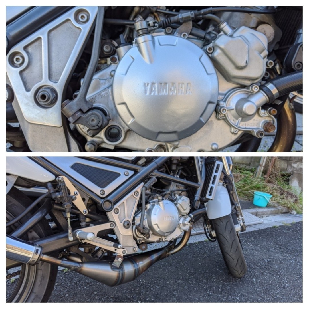 クランクカバー（クラッチカバー）塗装（ヤマハ R1-Z）by Dライン