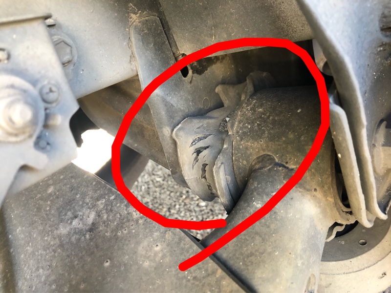 リアアクスルビームブッシュ交換・リアディファレンシャルサポートASSY