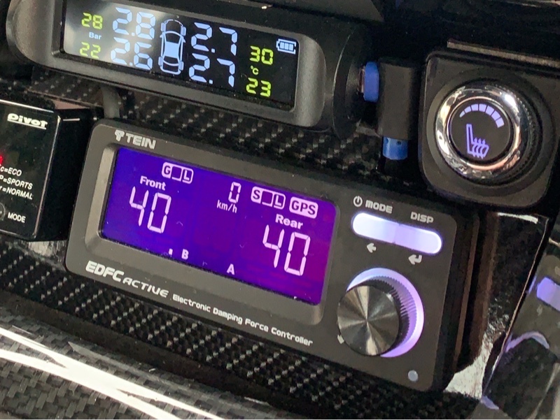 TEIN EDFC ACTIVE モーター音軽減対策（ホンダ シビック (ハッチバック