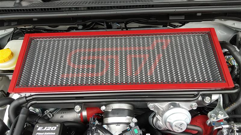 インタークーラーガードの取付（スバル WRX STI・VAB）by ユーナ