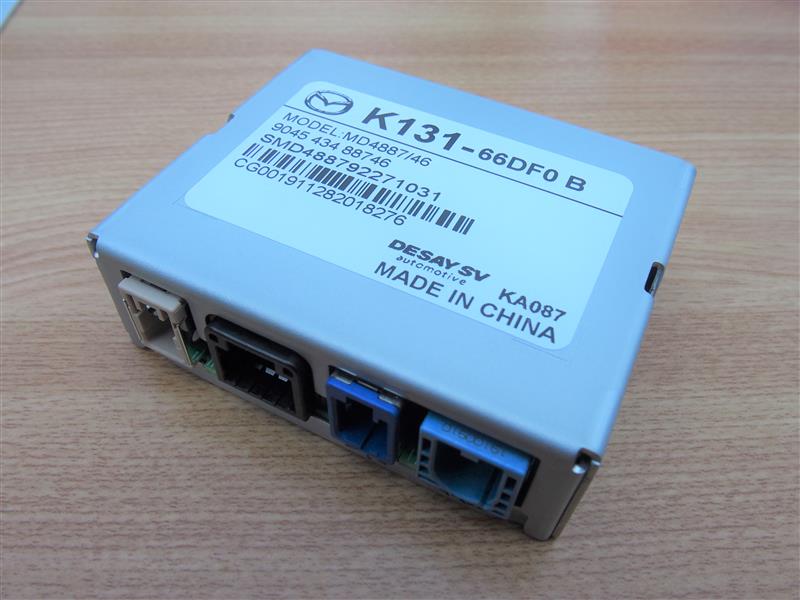 CX-5(KF) マツダコネクトレトロフィットキットの取付（自車位置演算