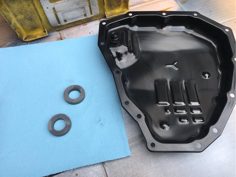 CVT フルード交換 オイルパン洗浄 ストレーナー交換②（スズキ