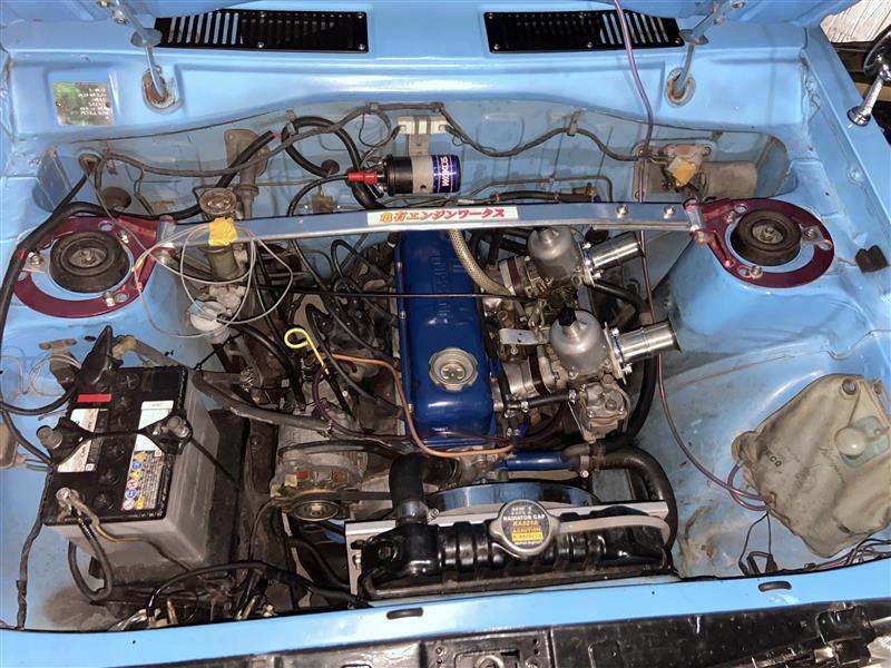 ☆SUツイン化 燃圧不足⁉️電磁ポンプに変更‼️（日産 サニートラック