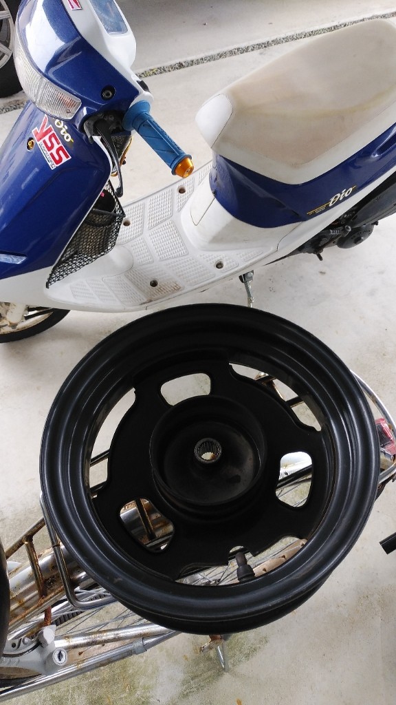 ﾌﾛﾝﾄちょい太足化（ホンダ ライブディオZX）by 15CR - みんカラ