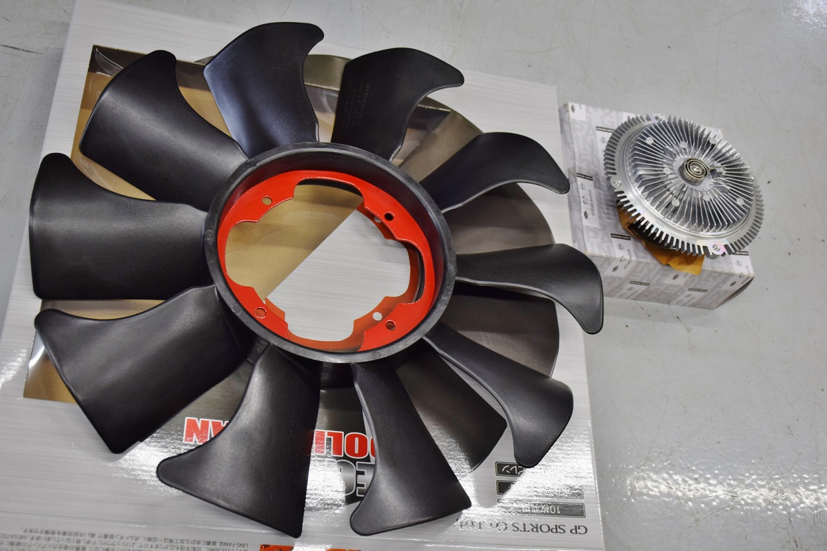 GPスポーツ メガテックファン シルビア180sx カップリング付き