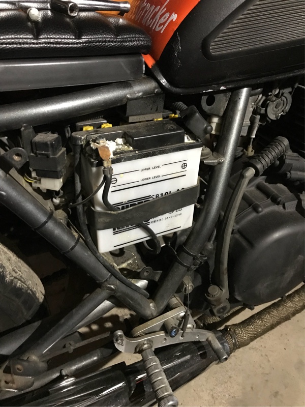 バッテリー交換（スズキ グラストラッカー ビッグボーイ）by えぐち