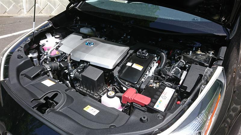 50系プリウス エンジンルームから室内への配線引込（トヨタ プリウス